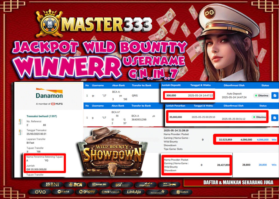 JACKPOT WILD BOUNTY 35JT